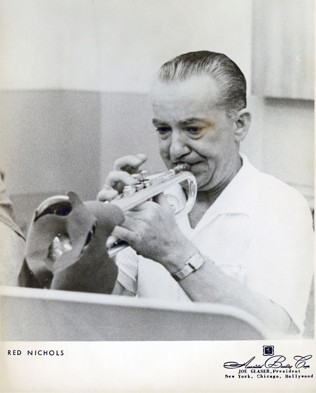 Red Nichols playing the cornet