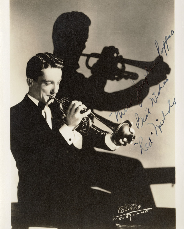 Autographed Photograph of Red Nichols
